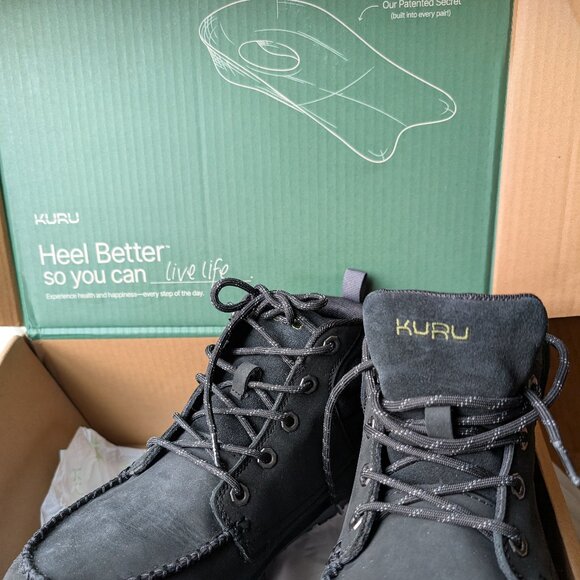 Kuru Quest trail hiking boots EUC men\'s Black sz, 9 main image 4